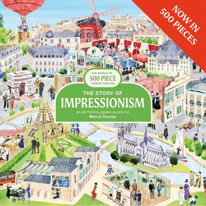 The Story of Impressionism 500 Piece Jigsaw Puzzle Laurence King - for just $19.99! 
