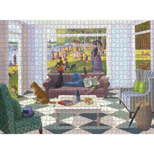 The Sunday Paper 1000 Piece Jigsaw Puzzle Pomegranate - for just $24.99! 