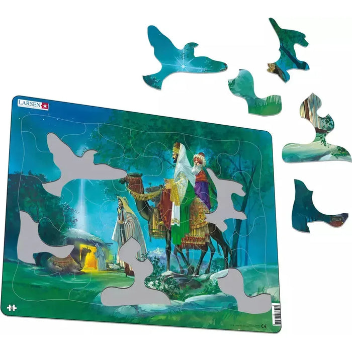 The Three Wise Men 33 Piece Tray Jigsaw Puzzle Larsen - for just $11.99! 