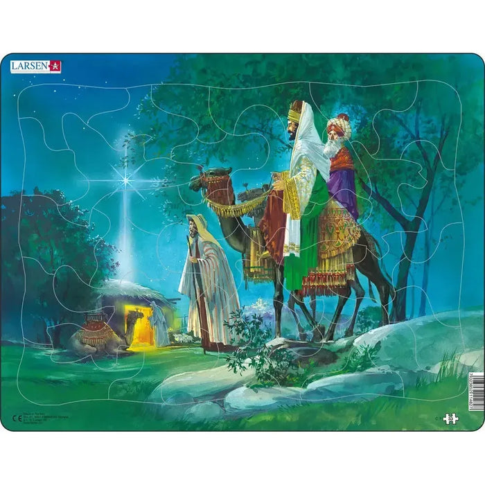The Three Wise Men 33 Piece Tray Jigsaw Puzzle Larsen - for just $11.99! 