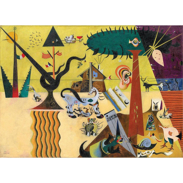 The Tilled Fields by Joan Miró 1000 Piece Jigsaw Puzzle Eurographics - for just $21.99! 