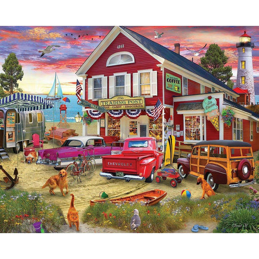 The Trading Post 1000 Piece Jigsaw Puzzle White Mountain - for just $19.99! 
