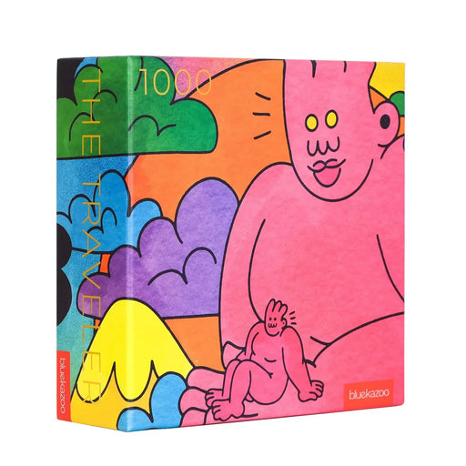 The Traveler 1000 Piece Premium Jigsaw Puzzle Blue Kazoo - for just $29.99! 