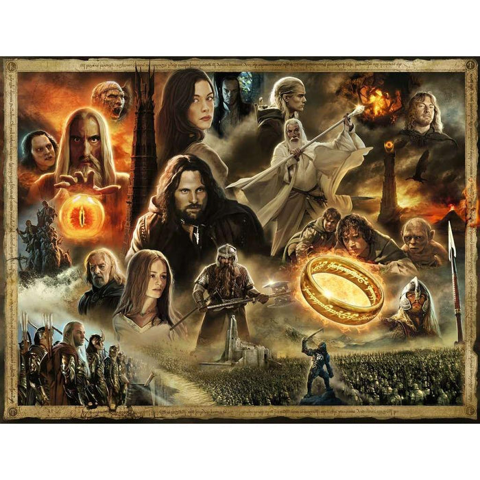 The Two Towers LOTR 2000 Piece Jigsaw Puzzle Ravensburger - for just $44.99! 