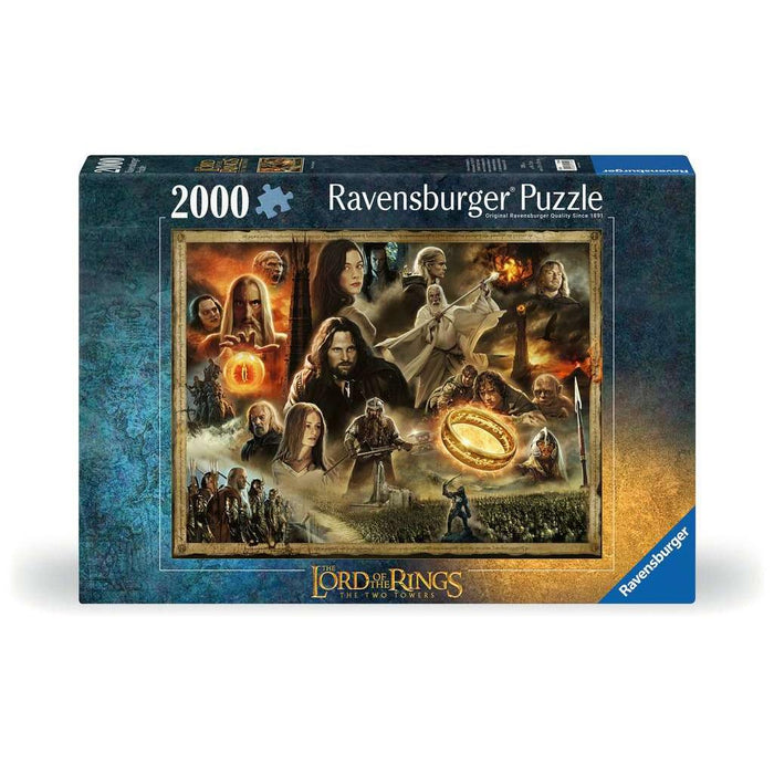 The Two Towers LOTR 2000 Piece Jigsaw Puzzle Ravensburger - for just $44.99! 