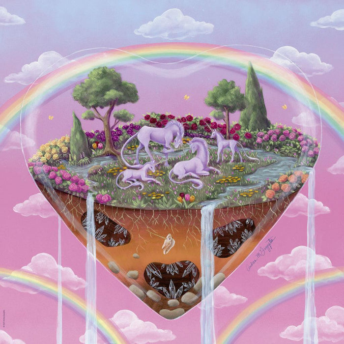 The Unicorns Tiny Worlds 1000 Piece Jigsaw Puzzle Heye - for just $29.99! 