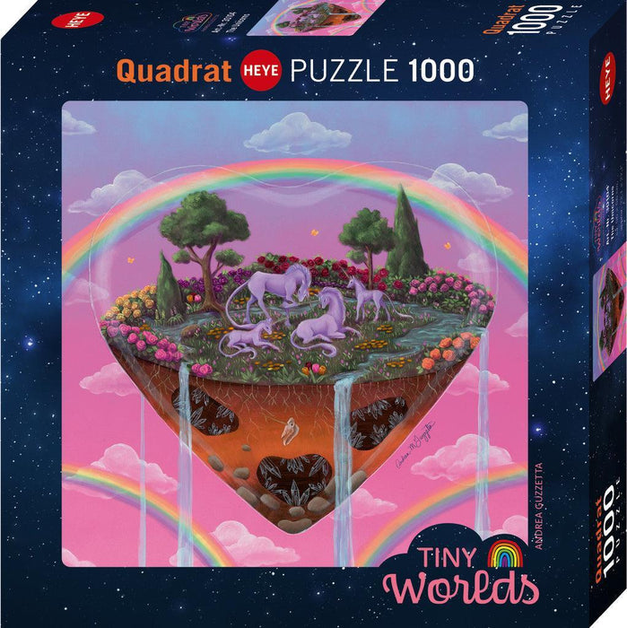 The Unicorns Tiny Worlds 1000 Piece Jigsaw Puzzle Heye - for just $29.99! 