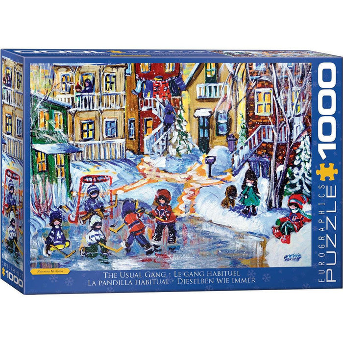 The Usual Gang 1000 Piece Jigsaw Puzzle Eurographics - for just $19.99! 