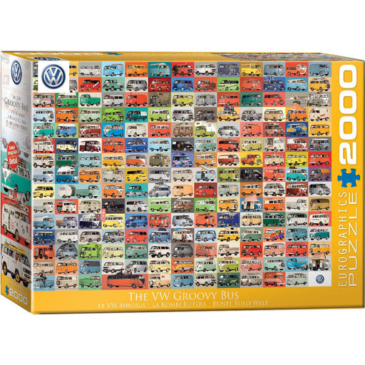 The VW Groovy Bus 2000 Piece Jigsaw Puzzle Eurographics - for just $29.99! 