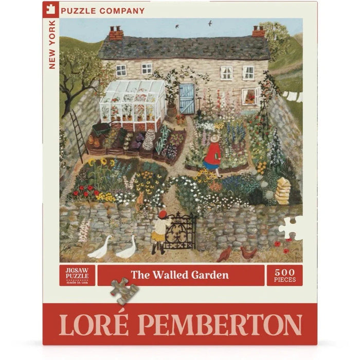 The Walled Garden 500 Piece Jigsaw Puzzle NYPC - for just $22.99! 