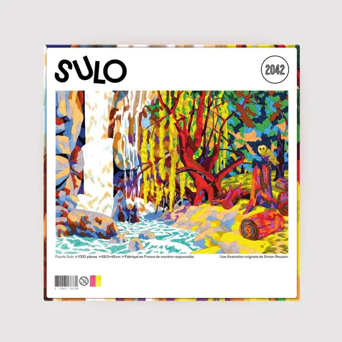 The Waterfall By Simon Roussin 1000 Piece LE Jigsaw Puzzle Sulo - for just $44.99! 