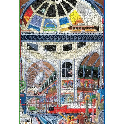 The Weather Works The Grand Hall 1000 Piece Jigsaw Puzzle Pomegranate - for just $24.99! 