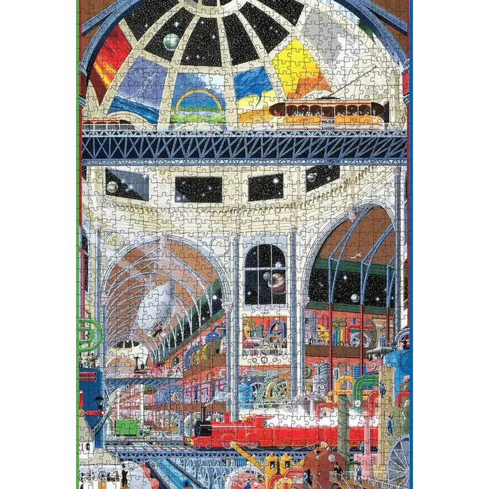 The Weather Works The Grand Hall 1000 Piece Jigsaw Puzzle Pomegranate - for just $24.99! 