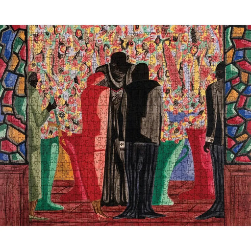 The Wedding by Jacob Lawrence 1000 Piece Jigsaw Puzzle Pomegranate - for just $24.99! 