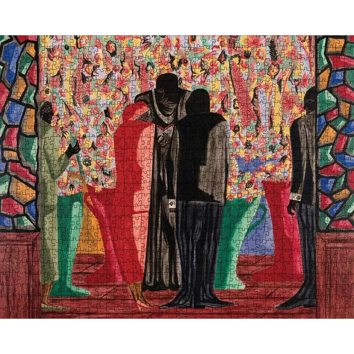 The Wedding by Jacob Lawrence 1000 Piece Jigsaw Puzzle Pomegranate - for just $24.99! 