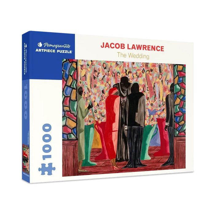 The Wedding by Jacob Lawrence 1000 Piece Jigsaw Puzzle Pomegranate - for just $24.99! 