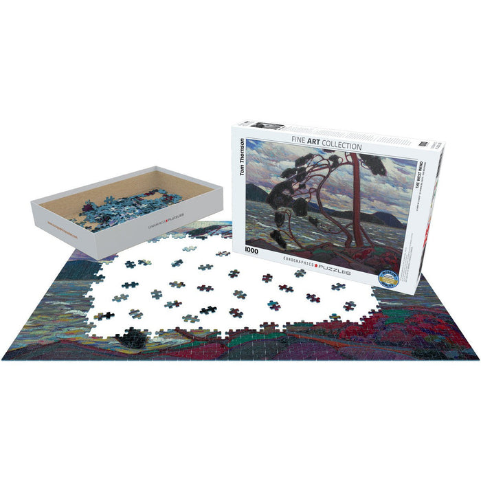 The West Wind 1000 Piece Jigsaw Puzzle Eurographics - for just $19.99! 