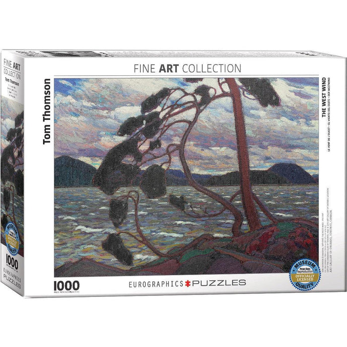 The West Wind 1000 Piece Jigsaw Puzzle Eurographics - for just $19.99! 