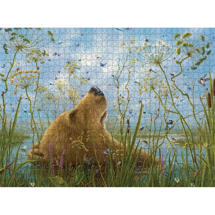 The Whole World by Robert Bissell 1000 Piece Jigsaw Puzzle Pomegranate - for just $24.99! 