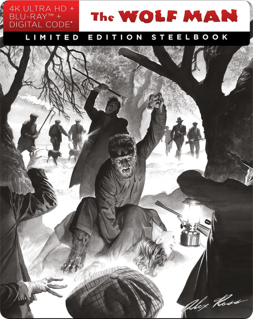 The Wolf Man (1941) Steelbook [4K Ultra HD + Blu-ray + Digital] - for just $35.99! 