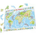 The World Topographic Map 80 Piece Tray Jigsaw Puzzle Larsen - for just $11.99! 