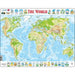 The World Topographic Map 80 Piece Tray Jigsaw Puzzle Larsen - for just $11.99! 