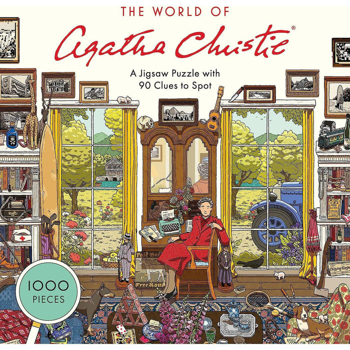 The World of Agatha Christie 1000 Piece Jigsaw Puzzle Laurence King - for just $24.99! 