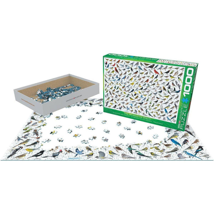 The World of Birds 1000 Piece Jigsaw Puzzle Eurographics - for just $21.99! 