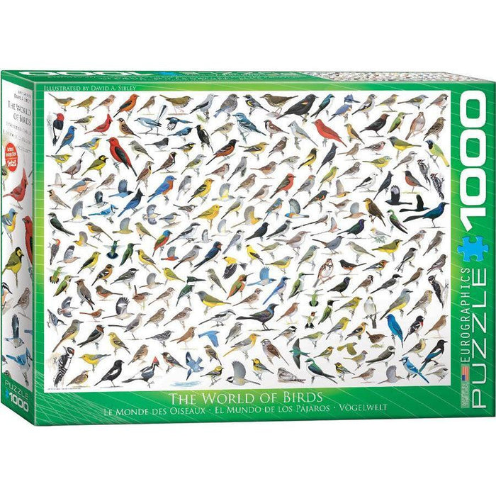 The World of Birds 1000 Piece Jigsaw Puzzle Eurographics - for just $21.99! 