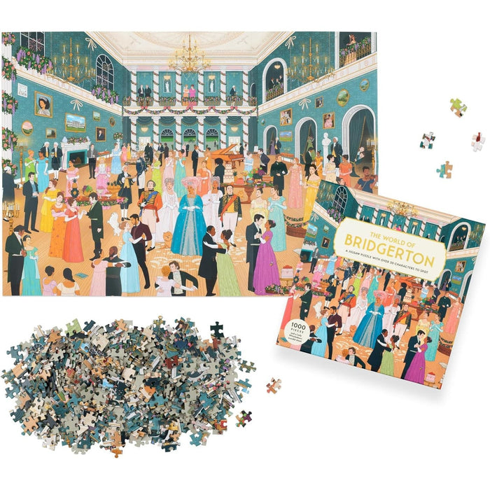 The World of Bridgerton 1000 Piece Jigsaw Puzzle Laurence King - for just $24.99! 