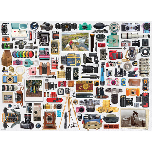 The World of Cameras 1000 Piece Jigsaw Puzzle Eurographics - for just $19.99! 