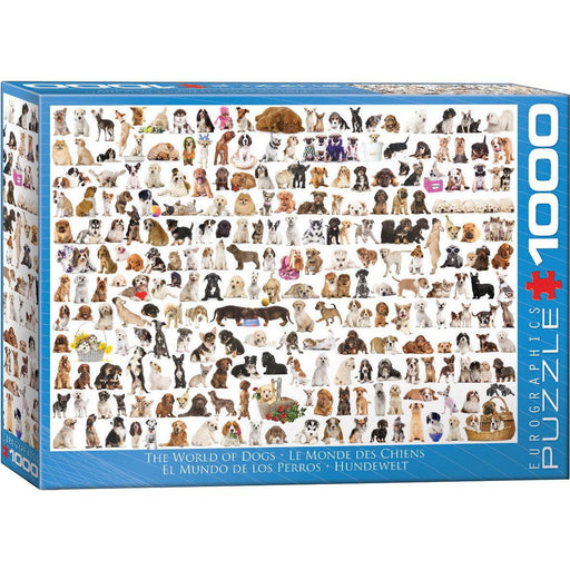 The World of Dogs 1000 Piece Jigsaw Puzzle Eurographics - for just $21.99! 