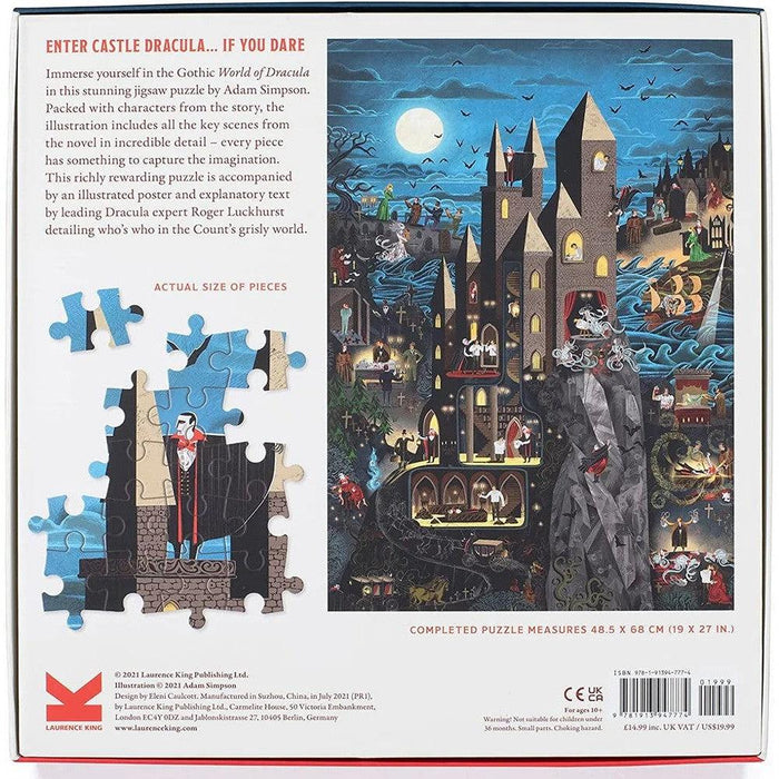 The World of Dracula 1000 Piece Jigsaw Puzzle Laurence King - for just $24.99! 
