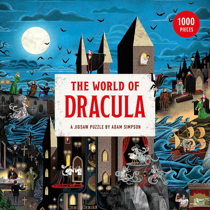 The World of Dracula 1000 Piece Jigsaw Puzzle Laurence King - for just $24.99! 