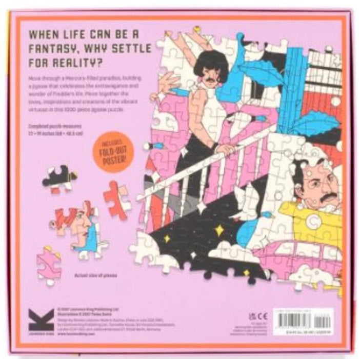 The World of Freddie Mercury 1000 Piece Jigsaw Puzzle Laurence King - for just $24.99! 