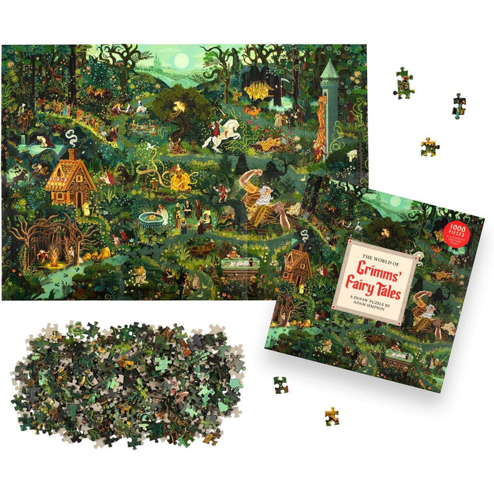 The World of Grimms' Fairy Tales 1000 Piece Jigsaw Puzzle Laurence King - for just $24.99! 