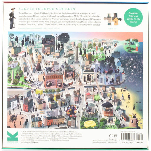 The World of James Joyce Puzzle 1000 Piece Jigsaw Puzzle Laurence King - for just $24.99! 