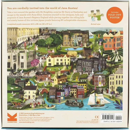 The World of Jane Austen 1000 Piece Jigsaw Puzzle Laurence King - for just $24.99! 