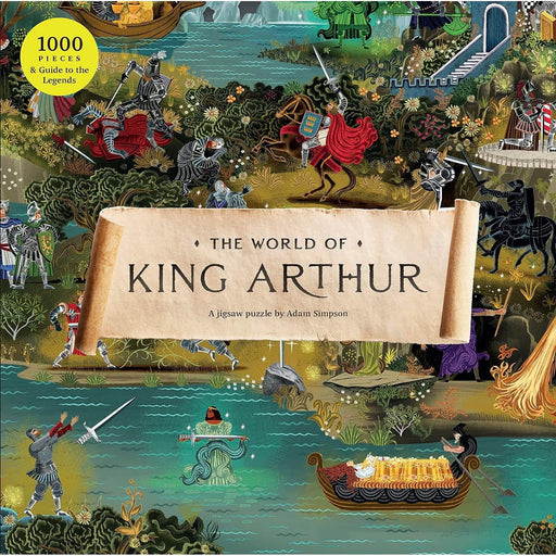 The World of King Arthur 1000 Piece Jigsaw Puzzle Laurence King - for just $24.99! 