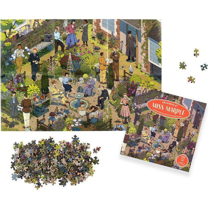 The World of Miss Marple 1000 Piece Jigsaw Puzzle Laurence King - for just $24.99! 