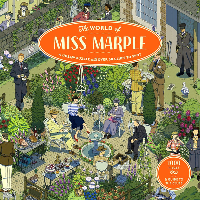 The World of Miss Marple 1000 Piece Jigsaw Puzzle Laurence King - for just $24.99! 