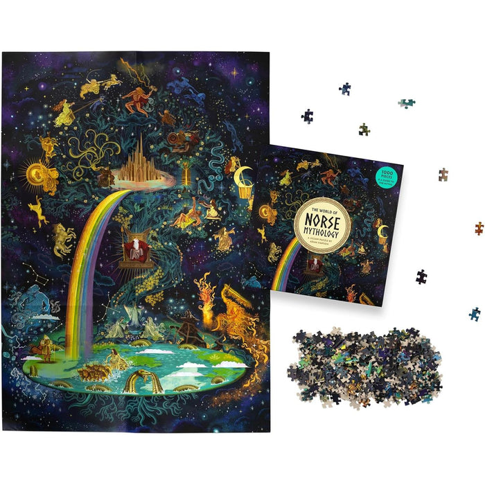 The World of Norse Mythology 1000 Piece Jigsaw Puzzle Laurence King - for just $24.99! 