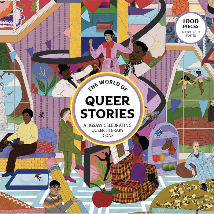 The World of Queer Stories 1000 Piece Jigsaw Puzzle Laurence King - for just $24.99! 