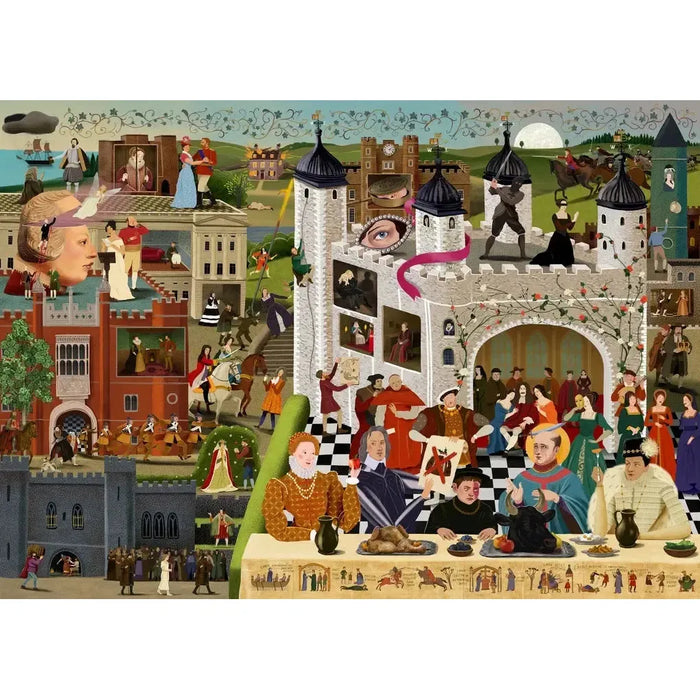 The World of Scandals at Court 1000 Piece Jigsaw Puzzle Laurence King - for just $24.99! 