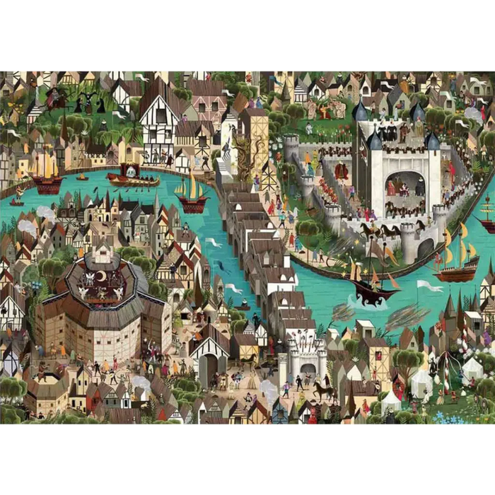 The World of Shakespeare 1000 Piece Jigsaw Puzzle Laurence King - for just $24.99! 