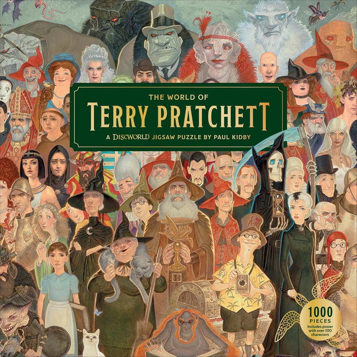 The World of Terry Pratchett 1000 Piece Jigsaw Puzzle Laurence King - for just $24.99! 