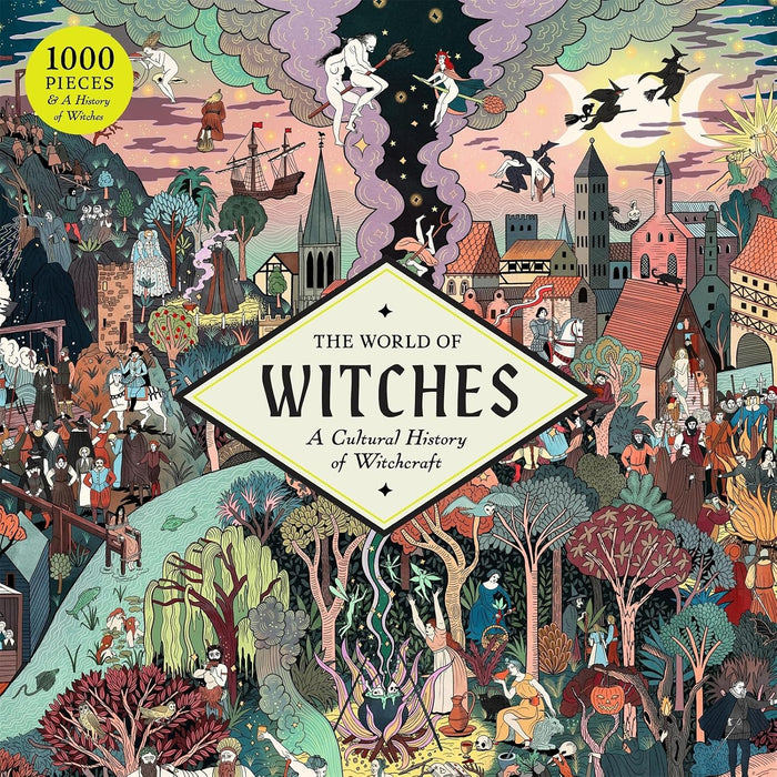 The World of Witches 1000 Piece Jigsaw Puzzle Laurence King - for just $24.99! 