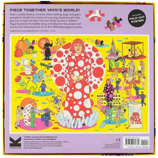 The World of Yayoi Kusama Puzzle 1000 Piece Jigsaw Puzzle Laurence King - for just $24.99! 