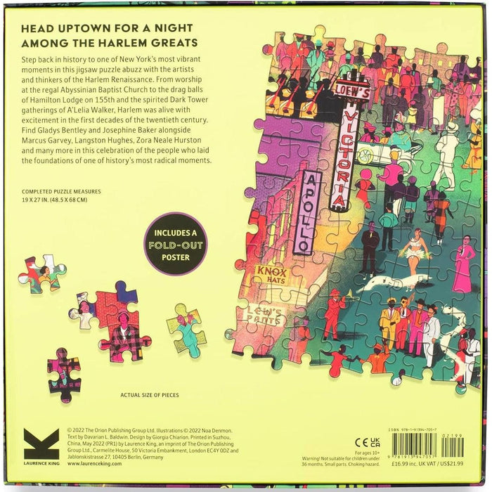 The World of the Harlem Renaissance 1000 Piece Jigsaw Puzzle Laurence King - for just $24.99! 