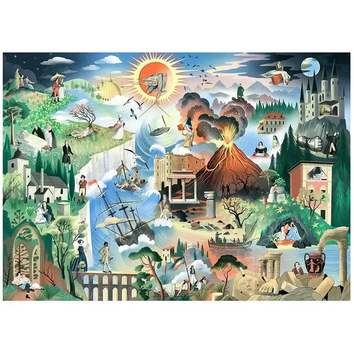The World of the Romantics 1000 Piece Jigsaw Puzzle Laurence King - for just $24.99! 